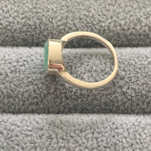 Natural Amazonite ring. The ring is new without tags and is a size 7 - Picture 3 of 3